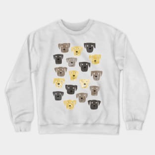 Labrador Retriever Dogs Crewneck Sweatshirt